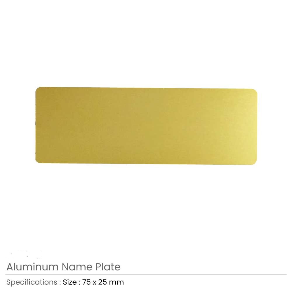 Aluminum Name Plates - Image 4