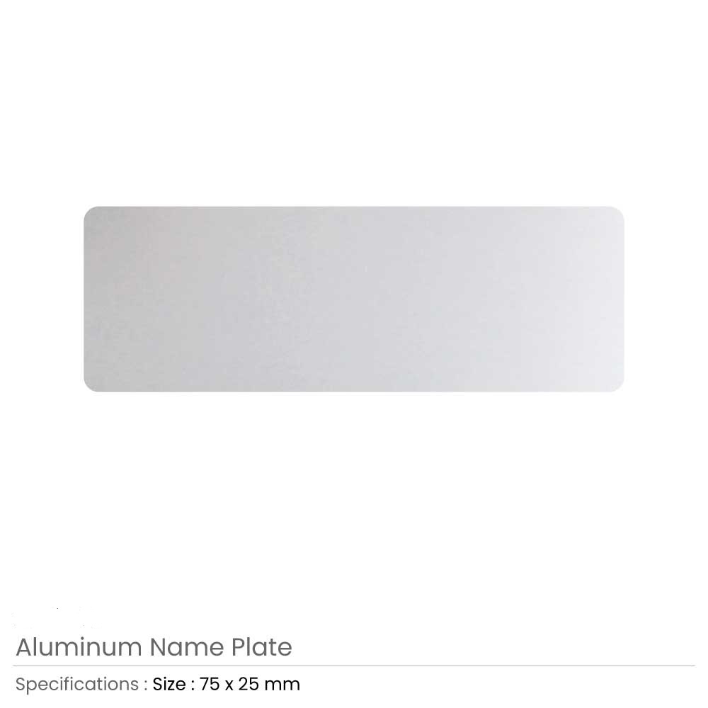 Aluminum Name Plates - Image 3