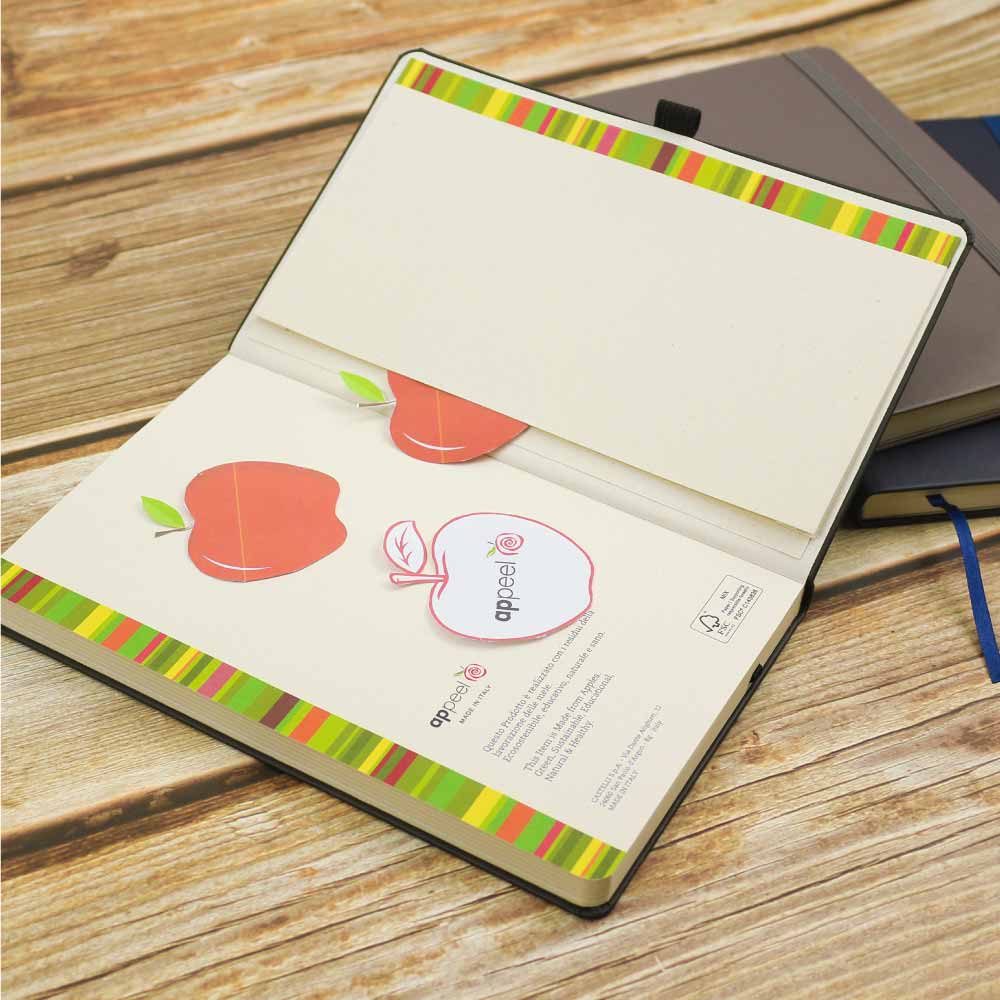 Appeel A5 PU Notebooks with Elastic Band Pen Loop Bookmark - Image 6