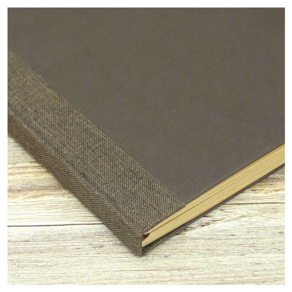 A5 Coffee Material Notebooks | 96 sheets & Page Marker - Image 4
