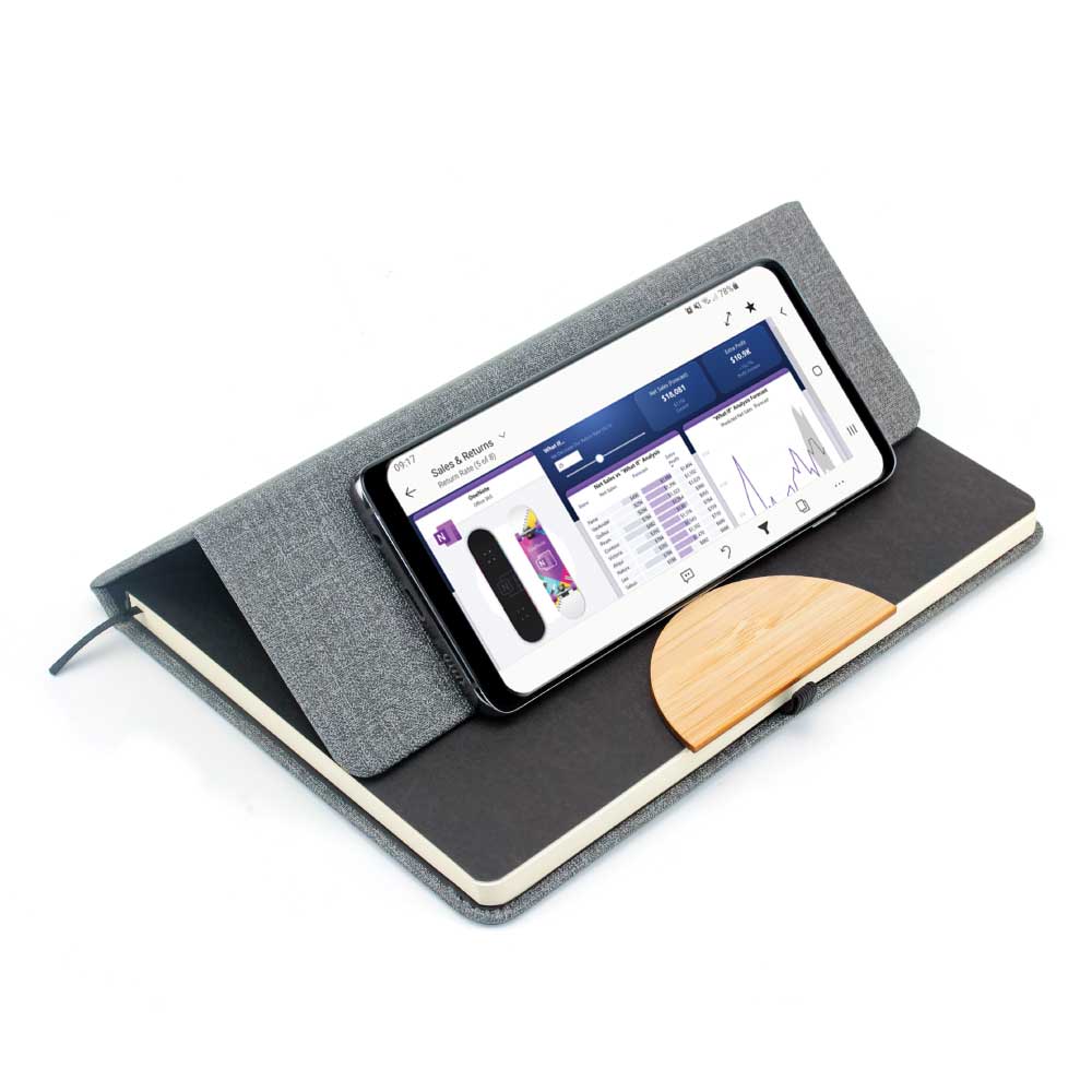 Notebook with Foldable Cover - Image 3