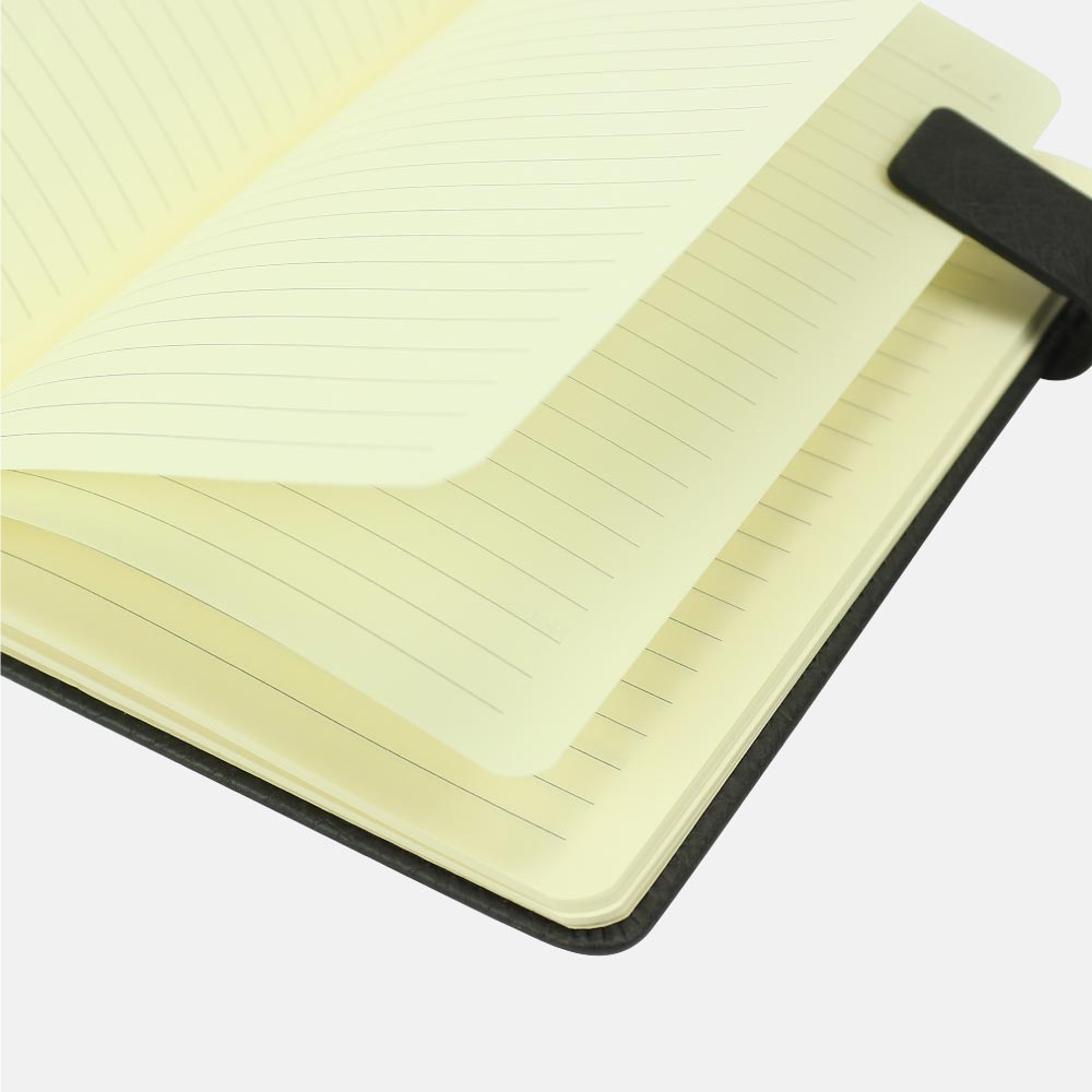 Dorniel A5 PU Notebooks with Front Pocket & Magnetic Flap - Image 4