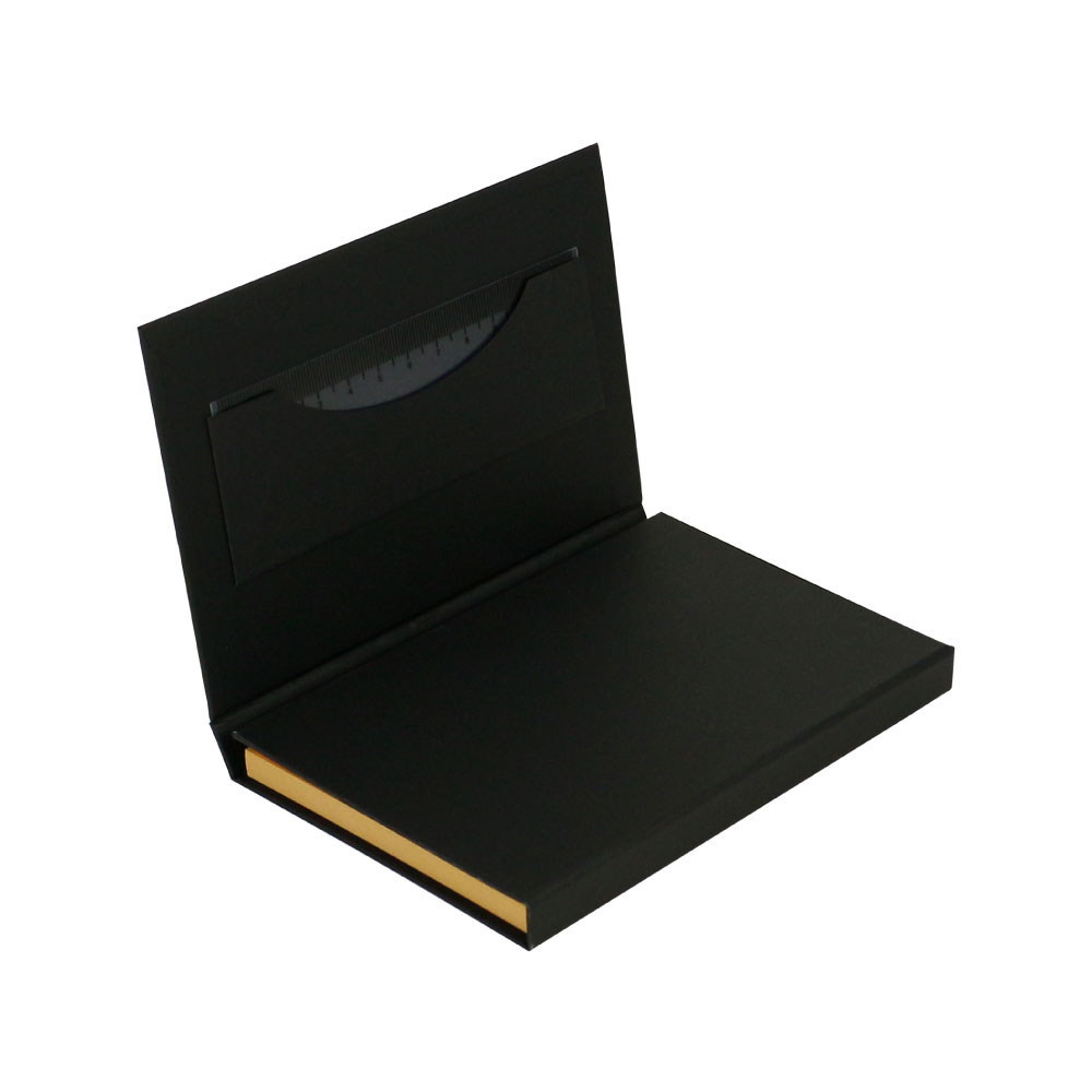 Tri-Fold Notepad with Sticky Notes, Pen, Card Slot and Ruler - Image 7