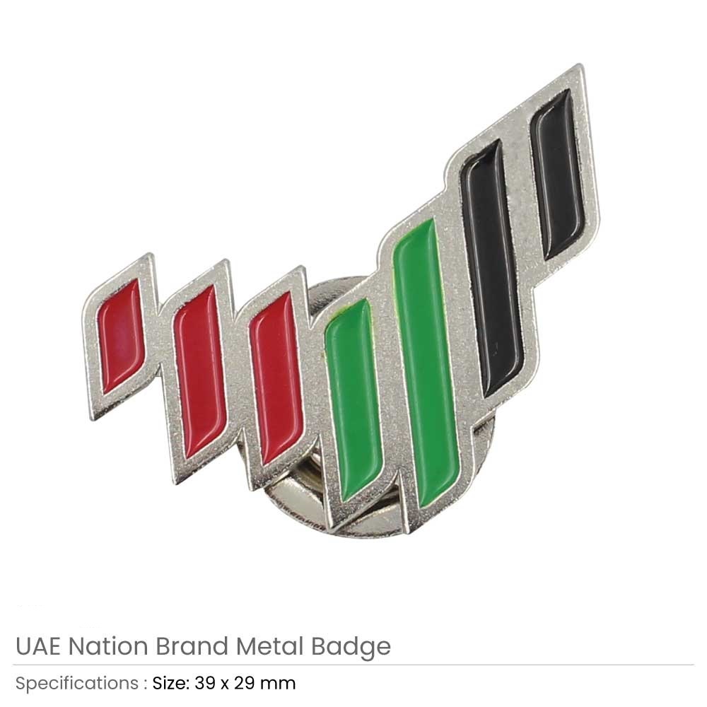 UAE National Brand Metal Badges - Image 2