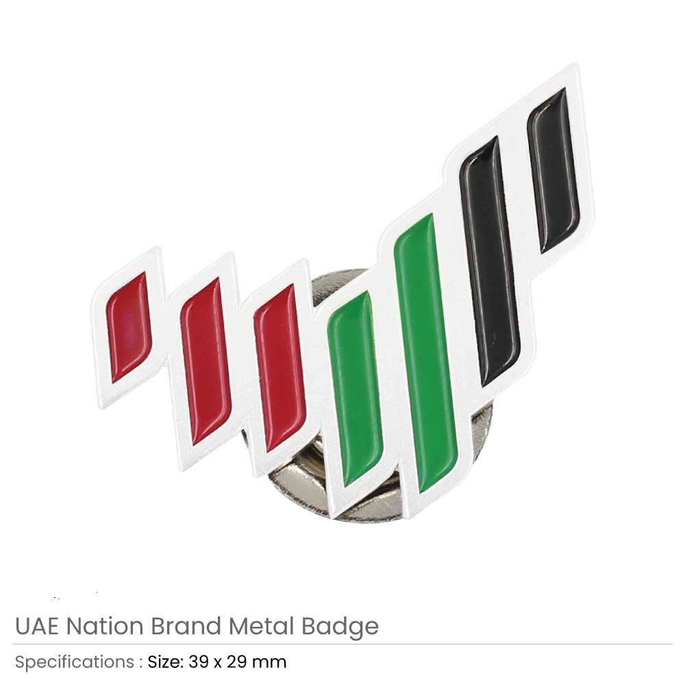 UAE National Brand Metal Badges - Image 3