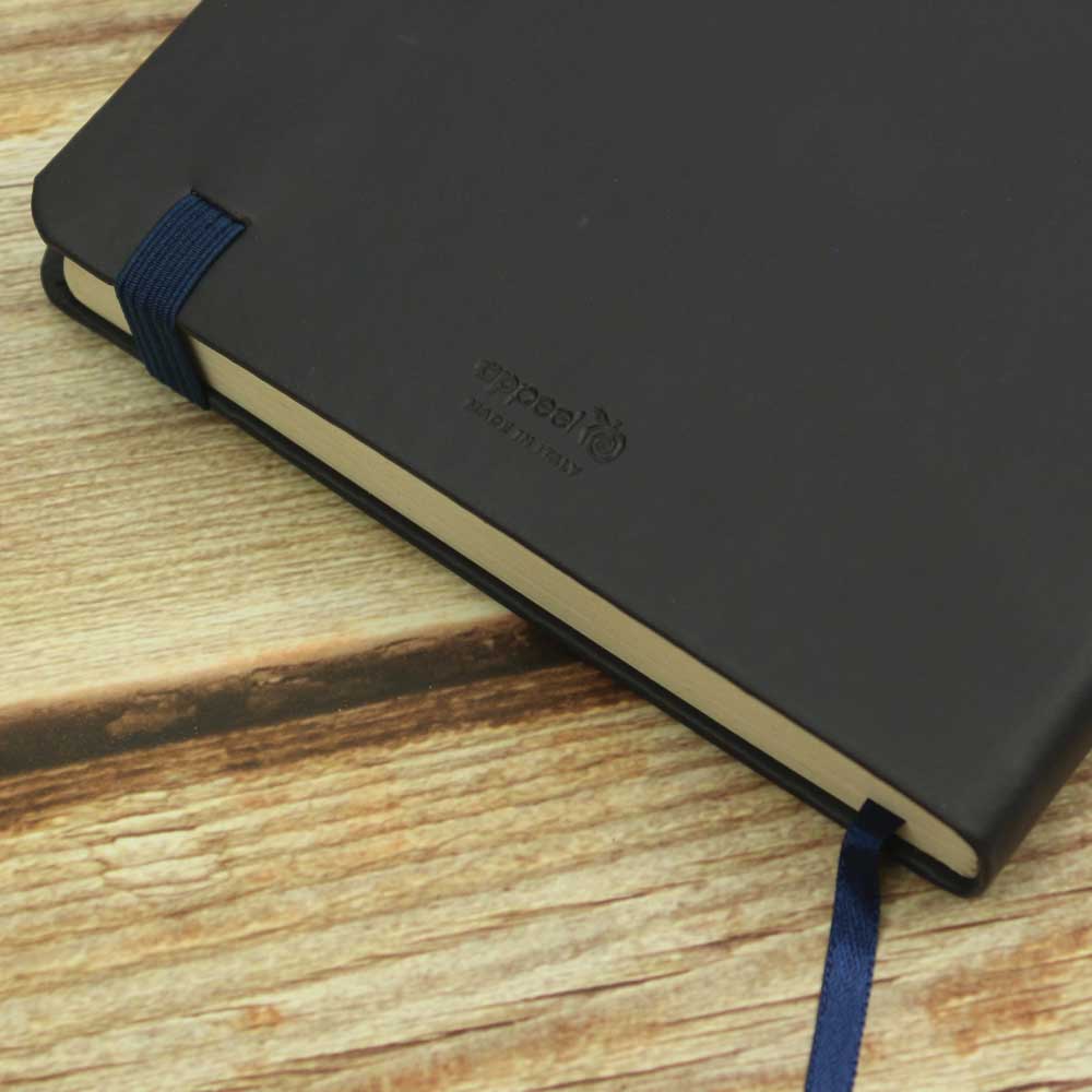 Appeel A5 PU Notebooks with Elastic Band Pen Loop Bookmark - Image 4