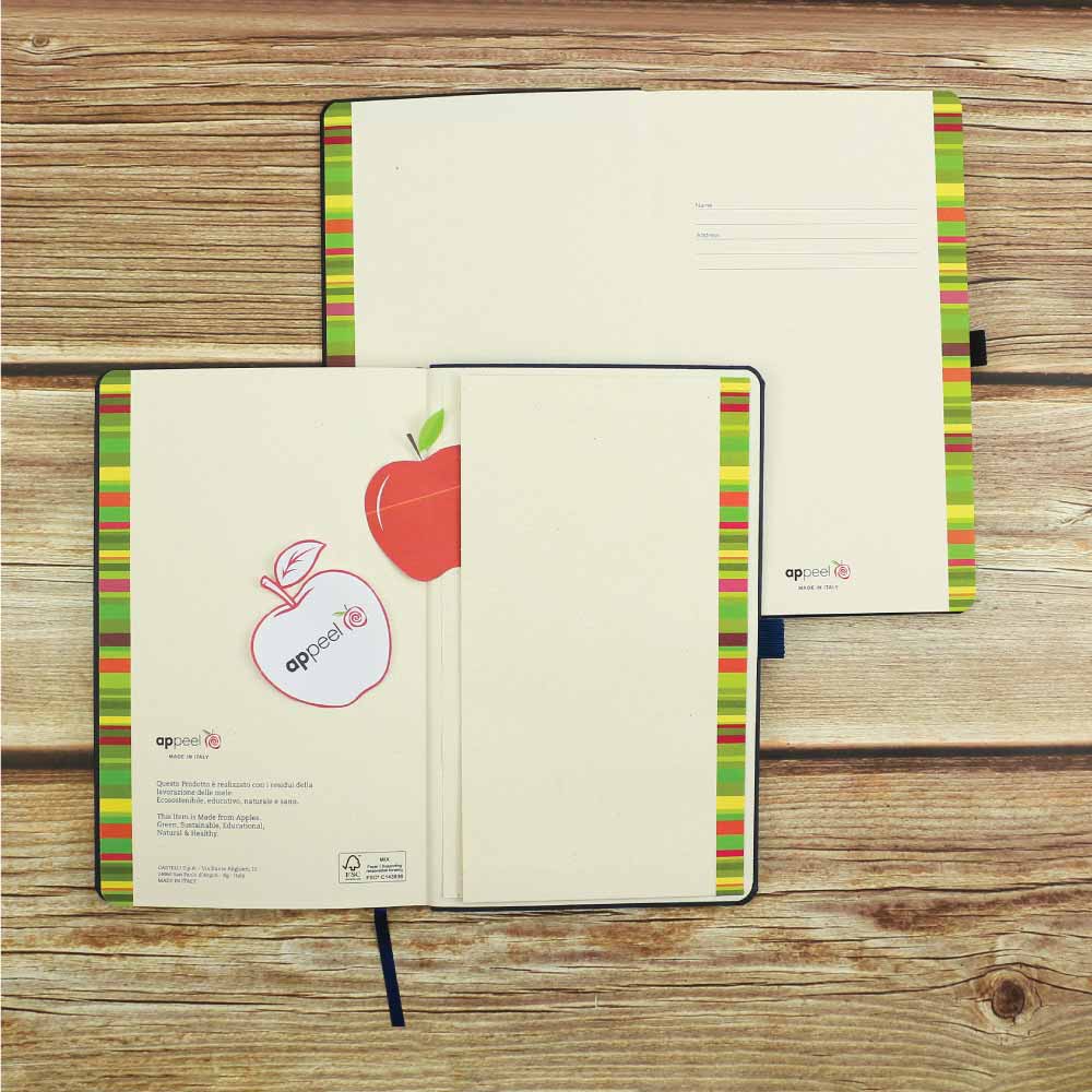 Appeel A5 PU Notebooks with Elastic Band Pen Loop Bookmark - Image 3