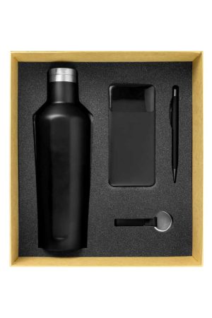 Black Theme Gift Sets in Cardboard Gift Box 360-GS-016-P