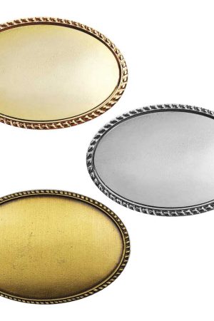 Oval Rope Design Logo Badges