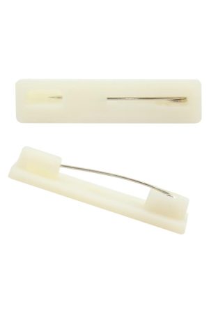 Safety Pin Bar without Adhesive for ID Badges