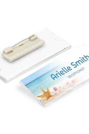 Reusable Acrylic Name Badges