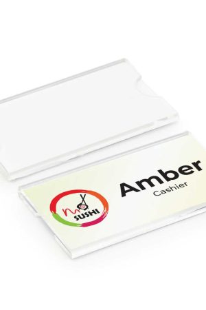 Reusable Acrylic Name Badges