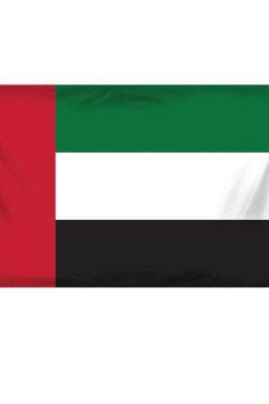 UAE Flags in Satin Material Size 150 x 90 cm