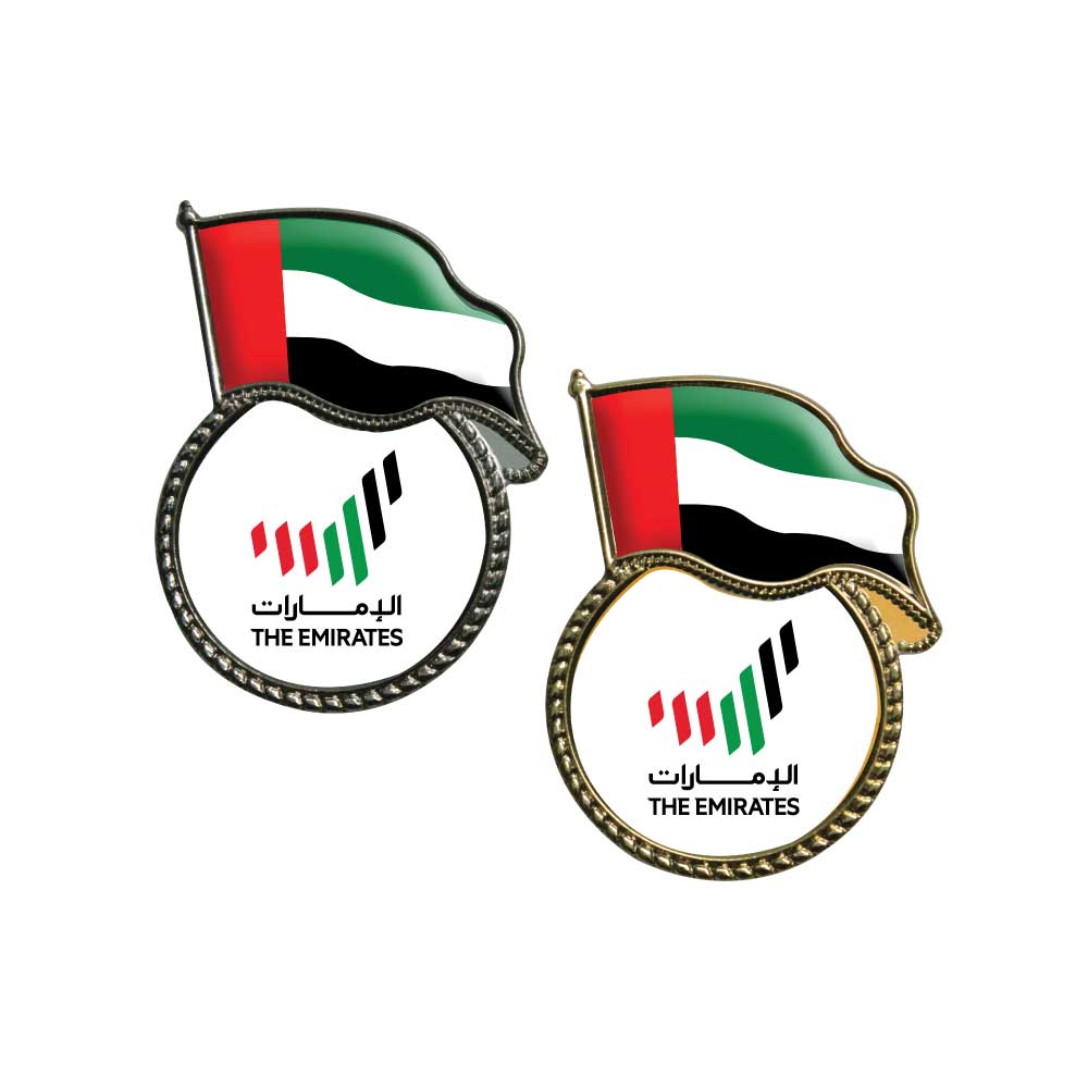 UAE Flag Metal Badges - Image 2