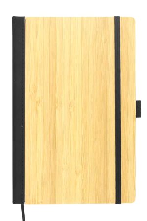 A5 size Bamboo Notebooks with Pen Loop & Page Marker
