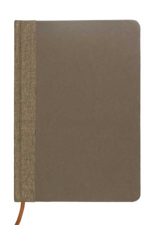 A5 Coffee Material Notebooks | 96 sheets & Page Marker