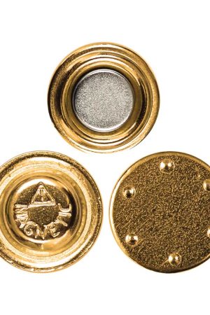 Gold Plated Round Button Magnets