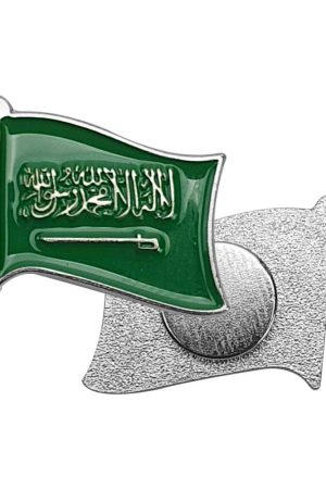 KSA Flag Badges with Magnet for National Day