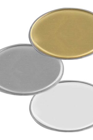 Lens Cover Oval Name Badges