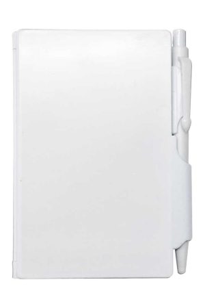 PVC Hard Cover Notepad with Pen