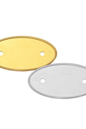 PVC Injected Oval Name Badges