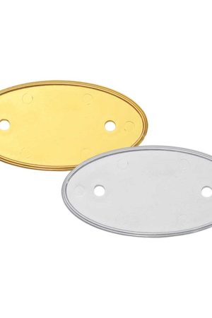 PVC Injected Oval Name Badges