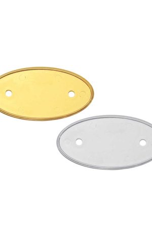 PVC Injected Oval Name Badges