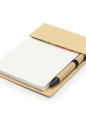 Notepad with Sticky Note and Pen