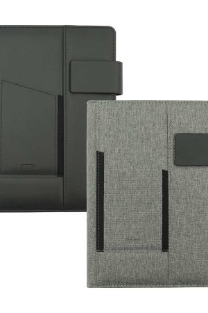 Portfolio Notebooks with Multi-purpose Holder