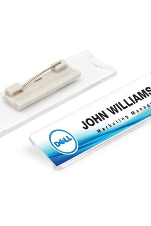 Reusable Acrylic Name Badges