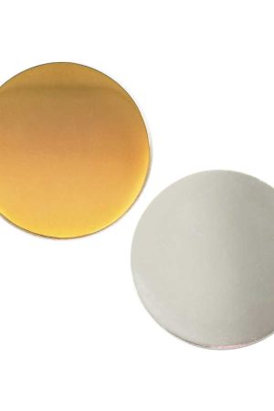 Round Flat Metal Badges 35mm