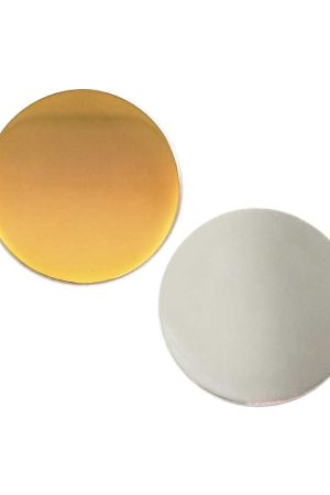 Round Flat Metal Badges 30mm
