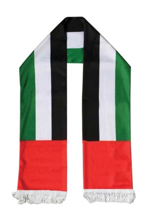 UAE Flag Satin Scarfs