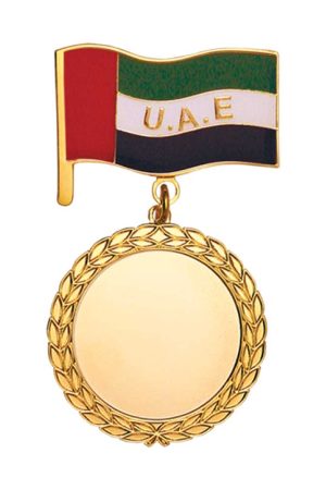UAE Flag and Medal Badges