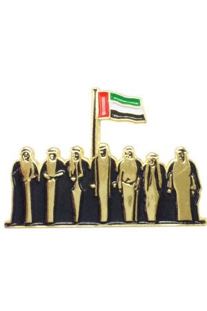 UAE Metal Badges Gold
