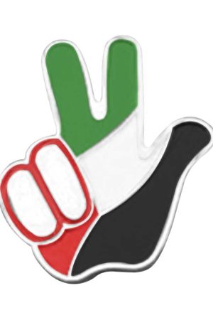 UAE Peace Sign Badges