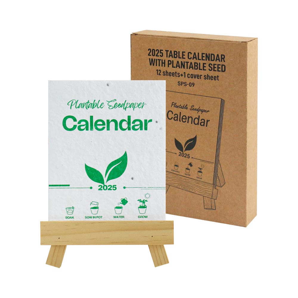 2025 Table Calendars with Plantable Seeds - Image 8