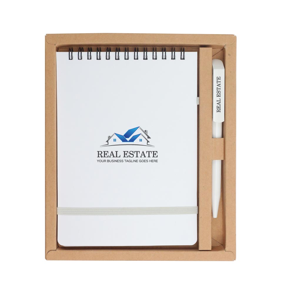 Antibacterial Gift Sets with Notepad and Pen - Image 2