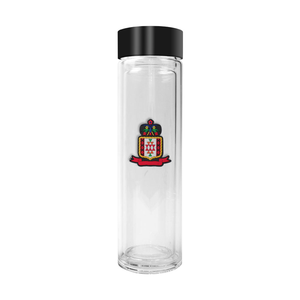 Double Wall Glass Bottles with SADU Sleeve 500ml - Image 3