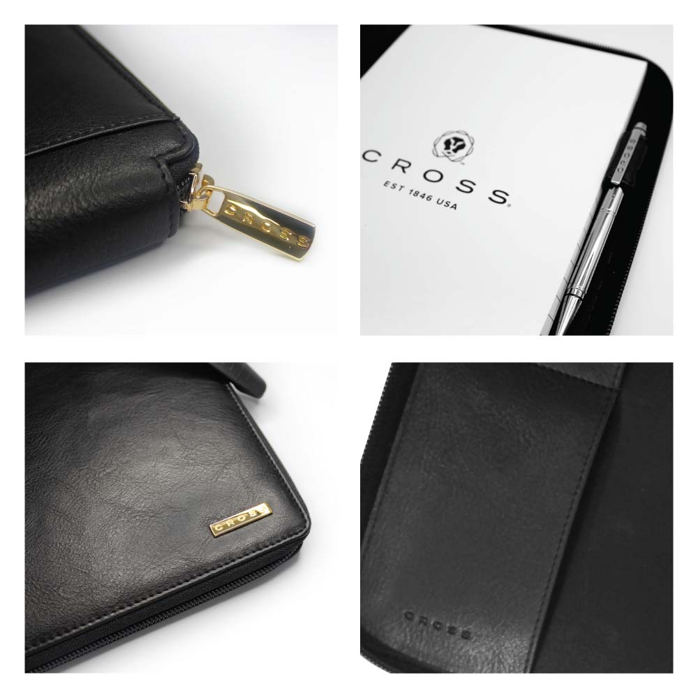 CROSS A5 Zip Writing Folder with Agenda Pen Gift Sets - Image 4