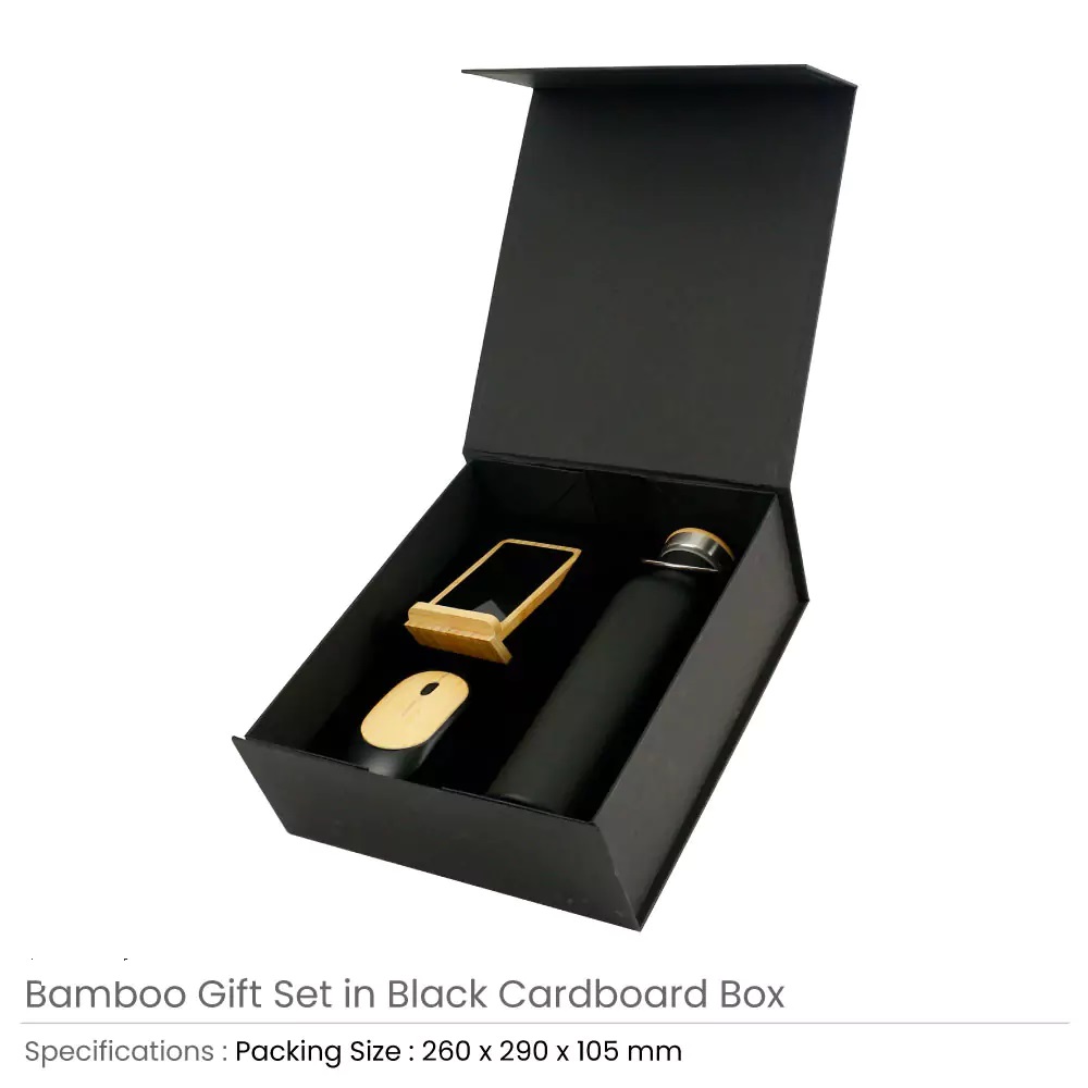 Gift Sets in a Black Cardboard Gift Box 360-GS-031-P - Image 3