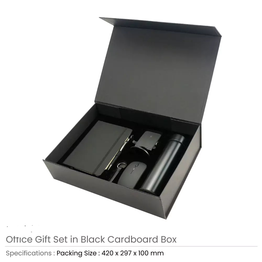 Office Gift Sets in a Black Cardboard Gift Box 360-GS-034-P - Image 3