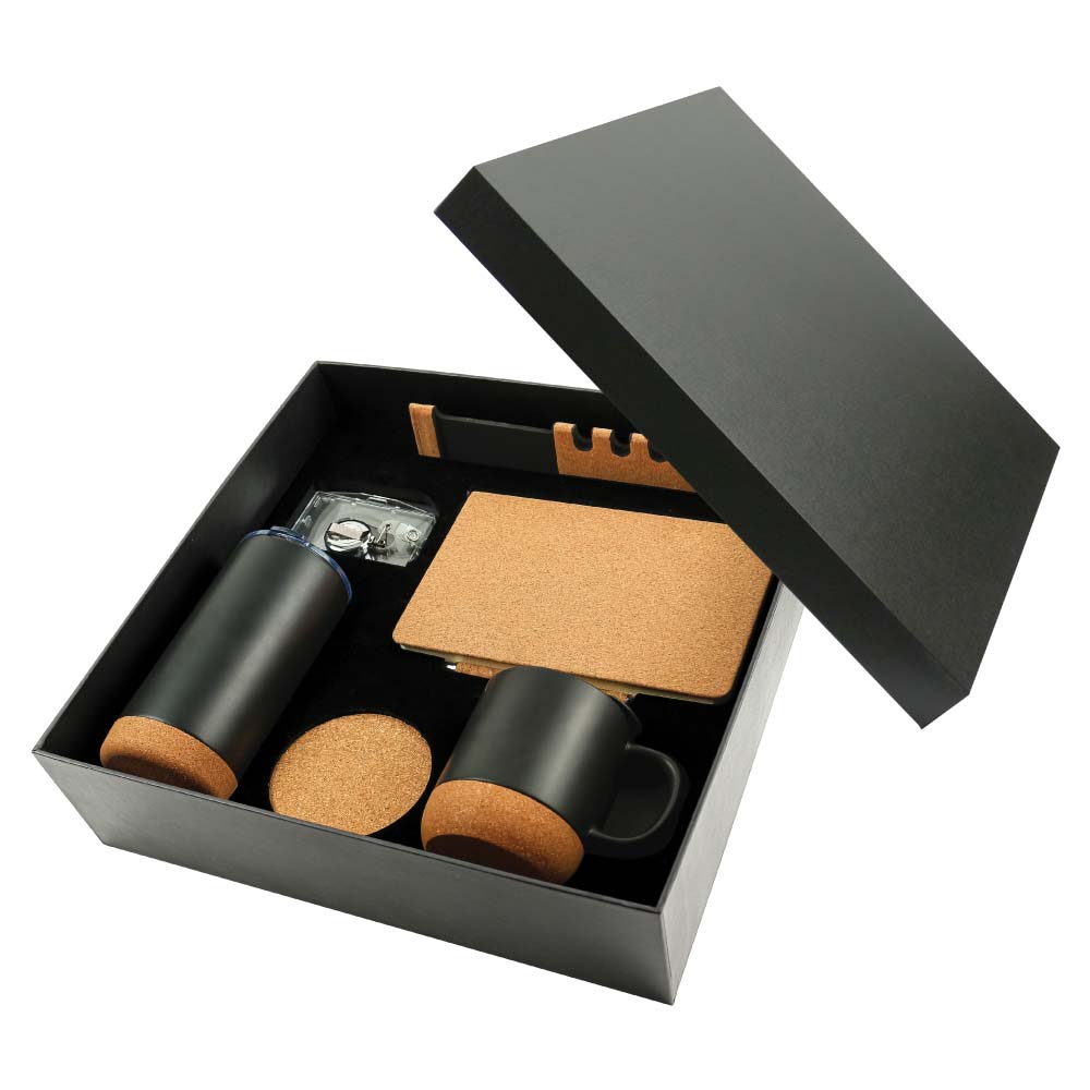 Promotional Gift Sets with Black Cardboard Gift Box - Image 3
