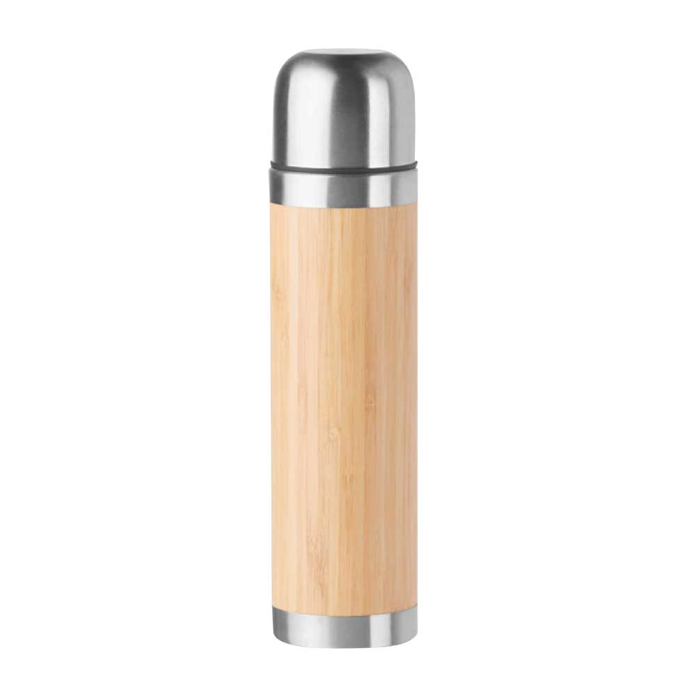 Promotional Bamboo Flask - Image 2