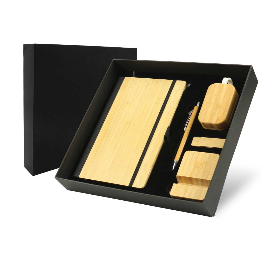 Promotional Gift Sets with Black Cardboard Gift Box - Image 3