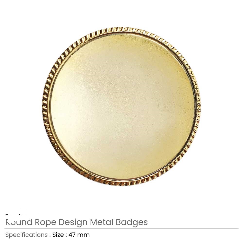 Round Rope Design Logo Badges - Image 4