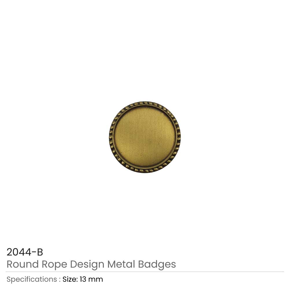Round Rope Design Logo Badges - Image 4