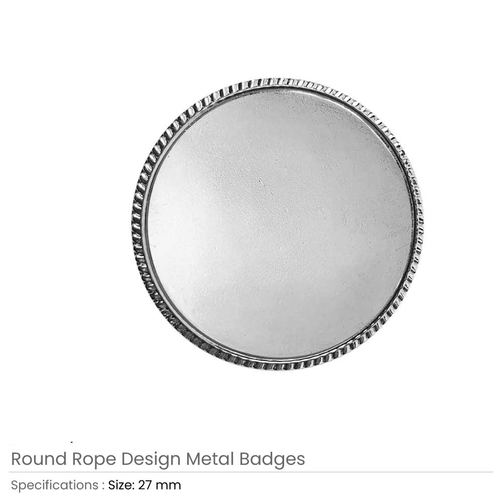 Round Rope Design Logo Badges - Image 3