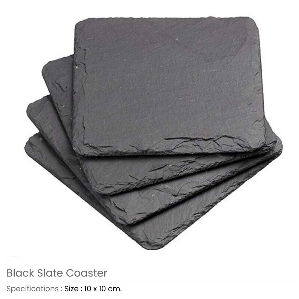 Square Slate Coaster - Image 2