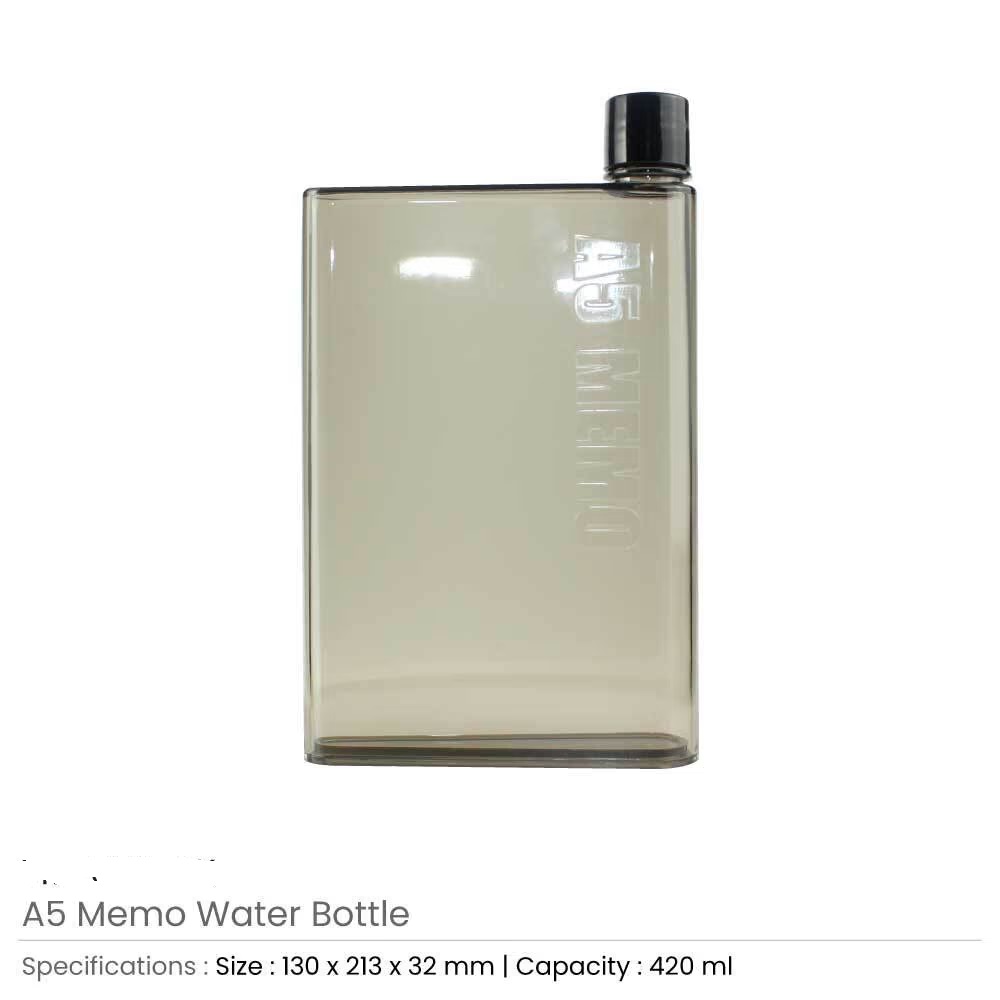 A5 Memo Water Bottles - Image 5